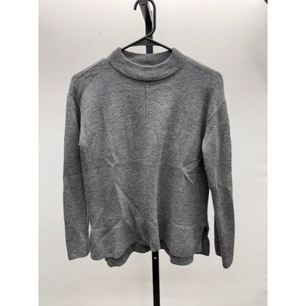 Talbots Grey Pure Merino Wool Sweater